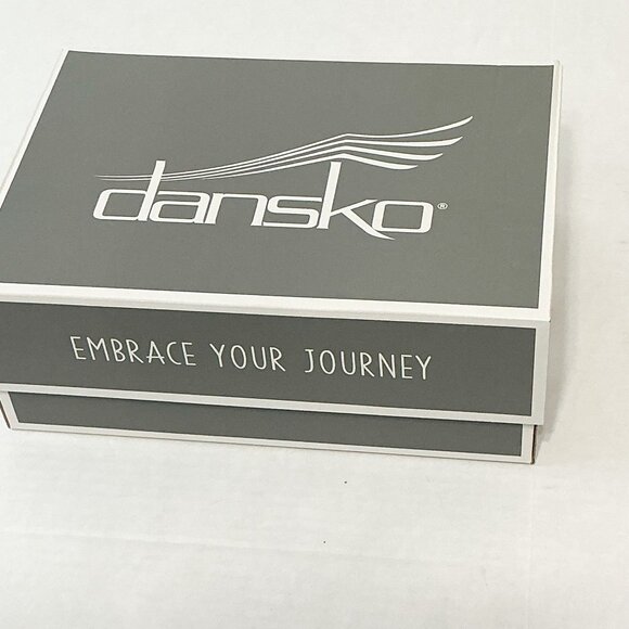 DANSKO NWB Sz 39 Multi Nubuck Leather Milled Roxie Comfort Sandals - Picture 8 of 10